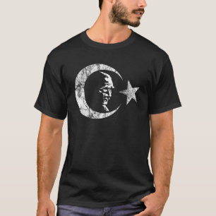 Camiseta Mustafa Kemal Ataturk Bandeira Turca