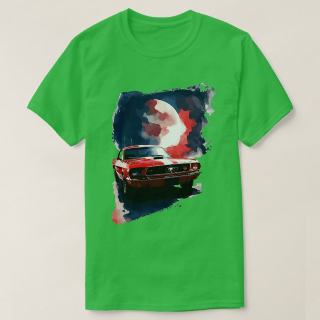 Camiseta Mustang 2 (Frente do Design)