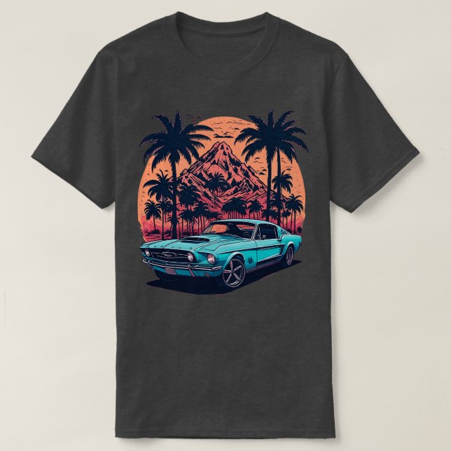 Camiseta Mustang 4 (Frente do Design)