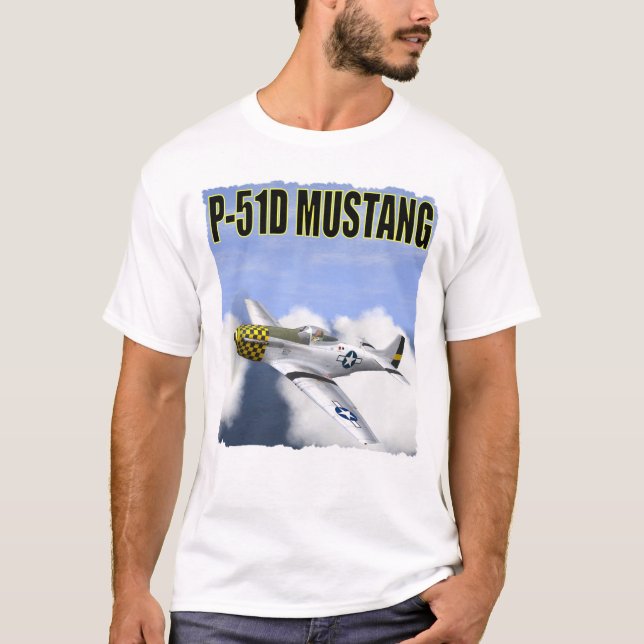 CAMISETA MUSTANG DE P-51D (Frente)