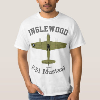 Camiseta Mustang Inglewood de Pfive1 P-51