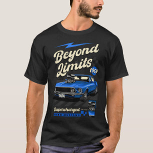 Camiseta Mustang Mach, 1969, além dos limites