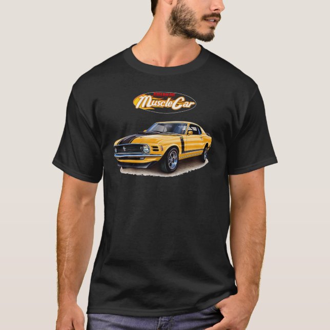 Camiseta Mustang - Musclecar Americano (Frente)