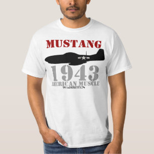 Camiseta Mustang-músculo