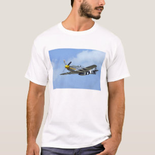 Camiseta Mustang norte-americano de P-51D, cavalo pequeno