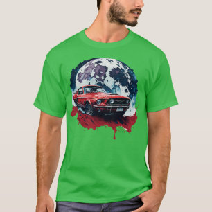 Camiseta Mustang Red Shelby