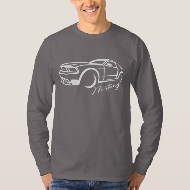 Camiseta Mustang T-Shirt (Frente)