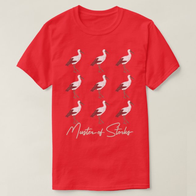 Camiseta Muster of Storks I  (Frente do Design)