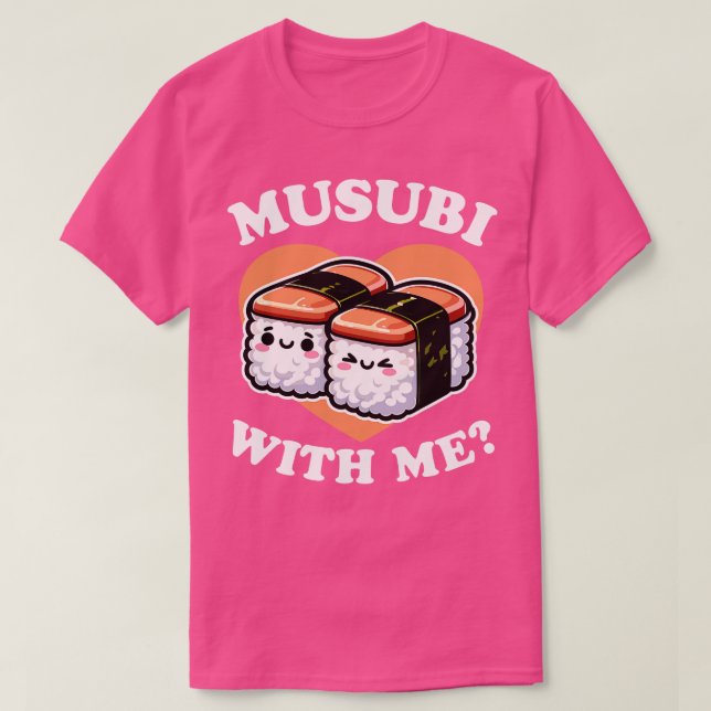 Camiseta Musubi Comm Spam Musubi (Frente do Design)