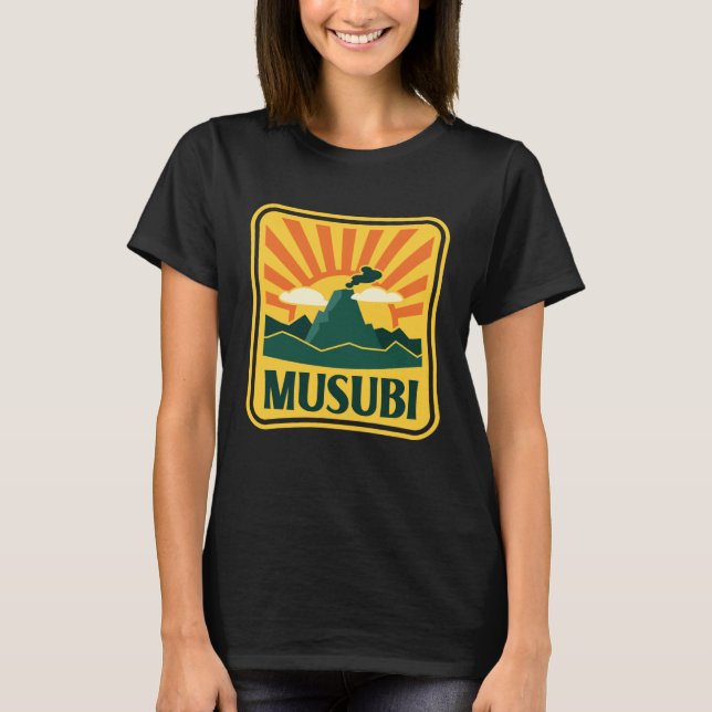 Camiseta Musubi Hawaii Volcano (Frente)