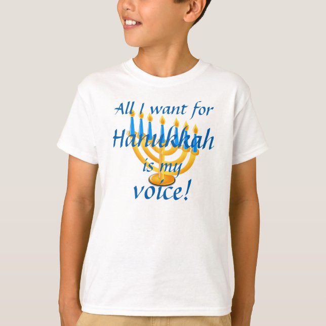 Camiseta Mutismo Seletivo Hanukkah (Frente)