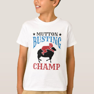 Camiseta Mutton Busting Champ Shepings