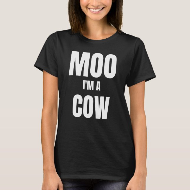 Camiseta Muu Sou Uma Vaca (Frente)