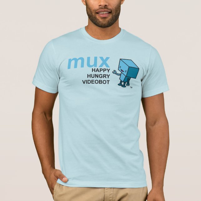 Camiseta Mux Videobot (Frente)