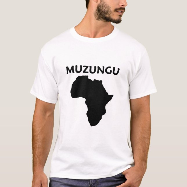 Camiseta muzungu (Frente)