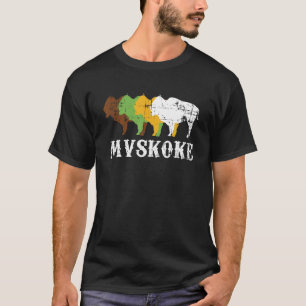 Camiseta Mvskoke Creek Muskoge Índios Indígenas Americanos