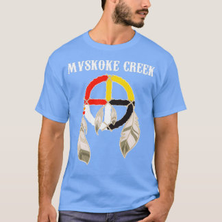 Camiseta Mvskoke Creek Muskogee Native American