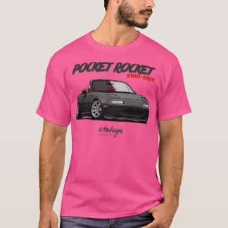 Camiseta MX5 Miata preto