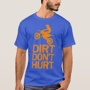 Camiseta MX Dirt Bike Motocross Rider Dirt Não Machuque