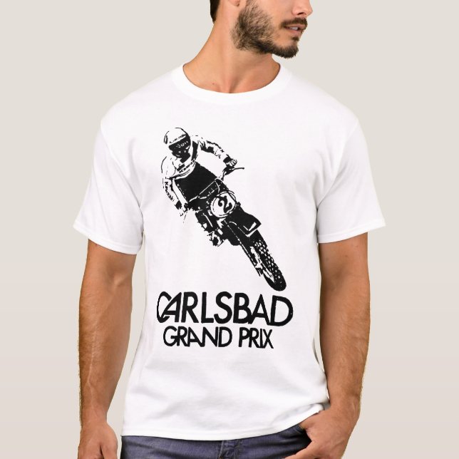 Camiseta MX novo Motorcy do motocross do GP de Carlsbad do (Frente)