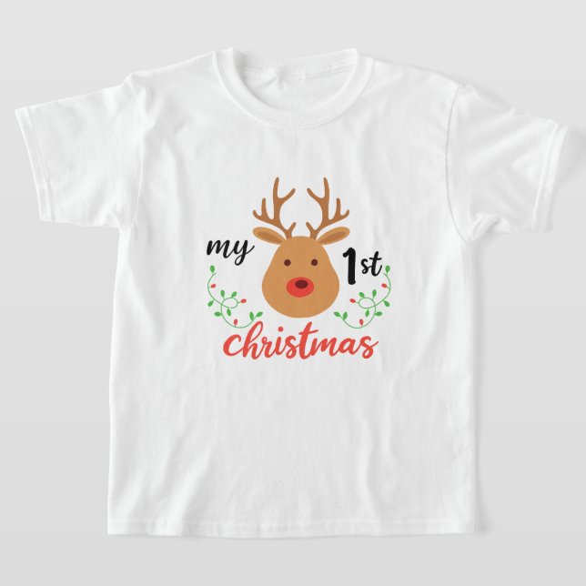 Camiseta MY 1ST MERRY CHRISTMAS T-Shirt (Postura )