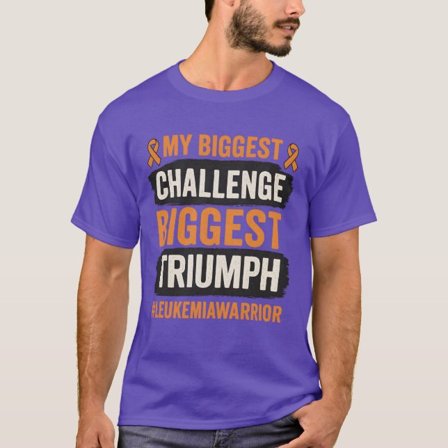 Camiseta My Biggest Challenge Will Be My Biggest Triumph (Frente)