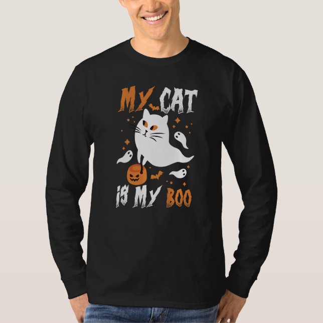 Camiseta My Cat Is My Boo (Frente)