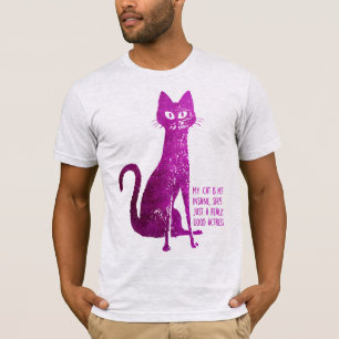 Camiseta My cat is not insane