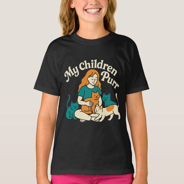 Camiseta My Children Purr (Frente)