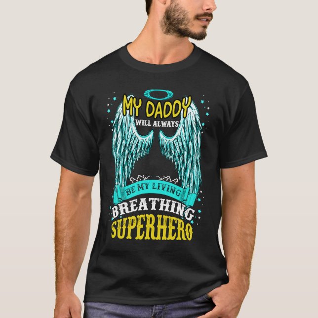 Camiseta My Dad in Memories Poem Daughter Son Loss Daddy in (Frente)