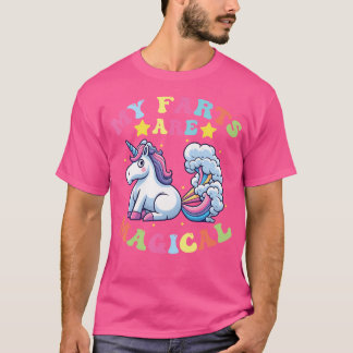 Camiseta My Farts Are Magical Funny Farting Unicorn