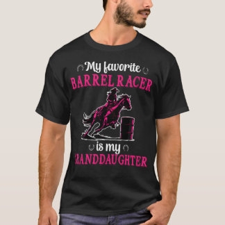 Camiseta My Favorite Barrel Racer Grandma Barrel Racing Gra