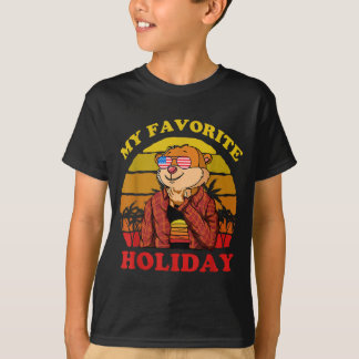 Camiseta My Favorite Holiday Ground Hog Sunset Gift Groundh