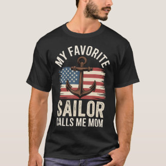 Camiseta My Favorite Sailor Calls Me Mom