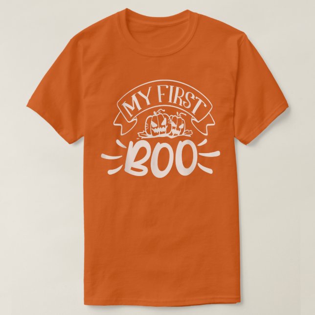 Camiseta My First Boo  (Frente do Design)
