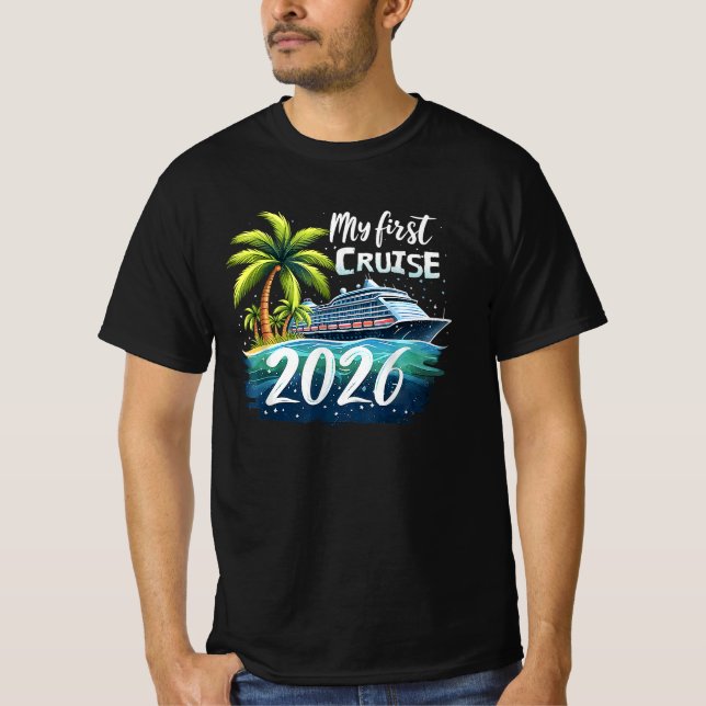 Camiseta My First Cruise 2026 (Frente)