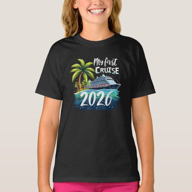 Camiseta My First Cruise 2026 (Frente)