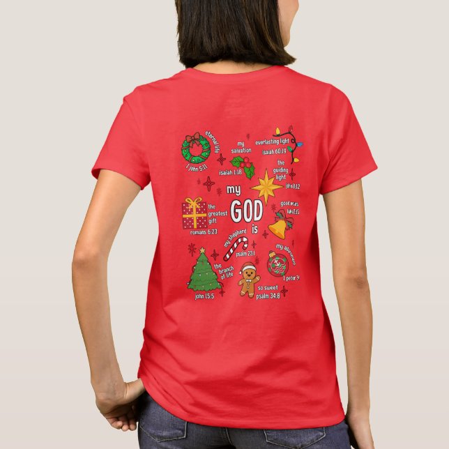 Camiseta My God Is T-Shirt  (Verso)
