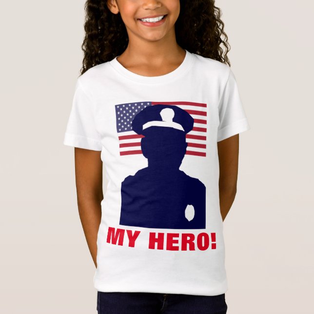 CAMISETA MY HERO COP (Frente)