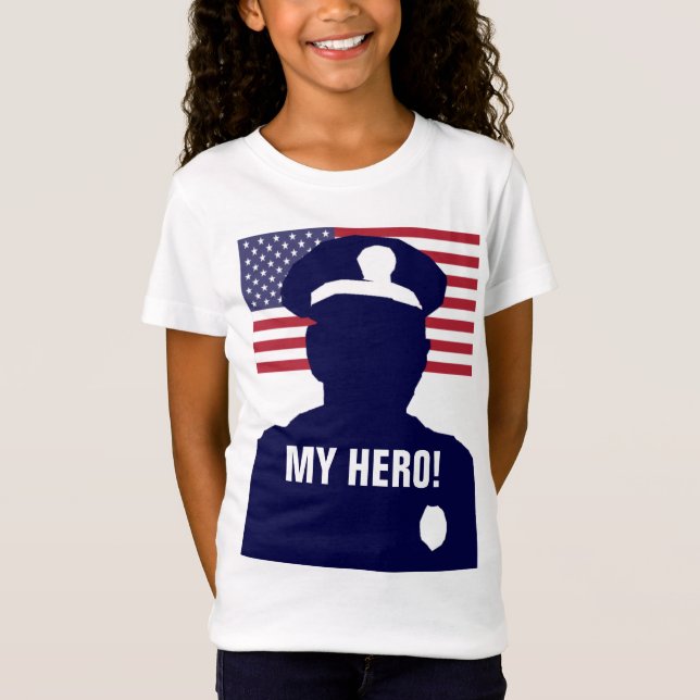 CAMISETA MY HERO COP (Frente)