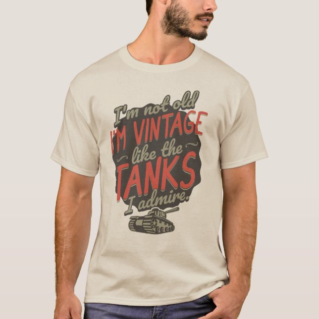 Camiseta My Hero Drives a Tank (Frente)