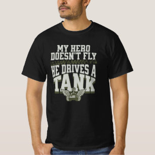 Camiseta My Hero Drives a Tank