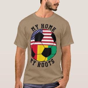 Camiseta My Home My Roots Guinea Flag Soccer 