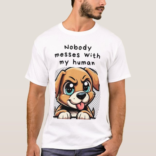 Camiseta My human is mine (Frente)