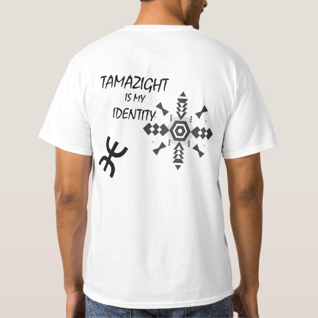 Camiseta my identity (Verso)