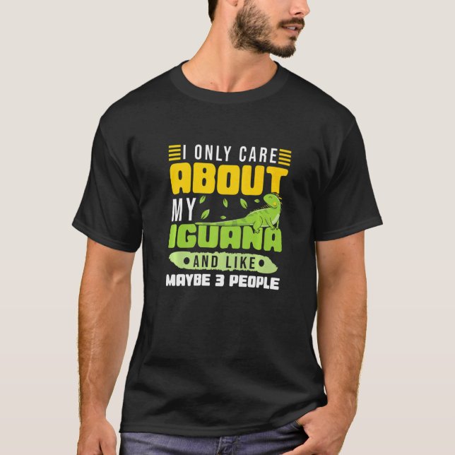 Camiseta My Iguana and like maybe 3 people  Iguana (Frente)
