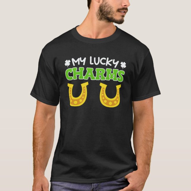 Camiseta My Lucky Charms St Patrick's Day (Frente)