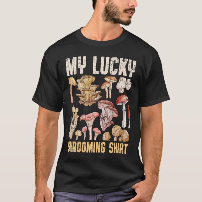 Camiseta My Lucky Shrooming (Frente)