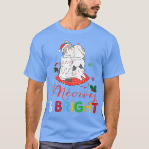 Camiseta My Meow Cats Christmas Tree Pajama Png
