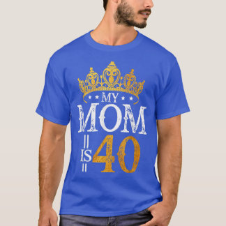 Camiseta My Mom Is 40 Years Old1982 40th Birthday For Mom